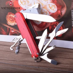 Victorinox Traveller Lite - Red Transparent -Camping Equipment Store 1.7905.AVT 6 600x600 e128f41d 4078 4d24 ad2d d6ef8172b257