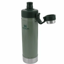Stanley Classic Vaccum Water Bottle 20oz Hammertone Green -Camping Equipment Store 10 02105 038 05