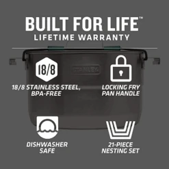 Stanley Adventure Full Kitchen Base Camp Cooking Set -Camping Equipment Store 10 02479 025 8