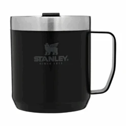 Stanley Classic Vacuum Camp Mug 12oz -Camping Equipment Store 10 09366 Matte black 3