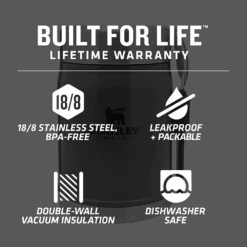 Stanley Classic Legendary Food Jar + Spork (14oz) -Camping Equipment Store 10 09382 004 5