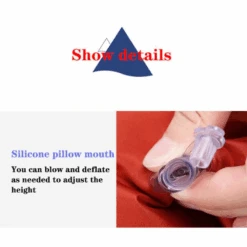 Hewolf Inflatable Mat Orange - Single/Double -Camping Equipment Store 111 1