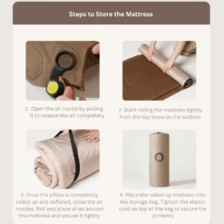 CSTUR Camping Inflatable Bed - Tan -Camping Equipment Store 11 964fd094 c22d 4ab4 8ae7 41d4e1be72e0