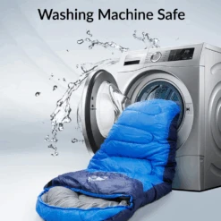 Hewolf Camping Sleeping Bag 1.3 - Green -Camping Equipment Store 1607 blue 2