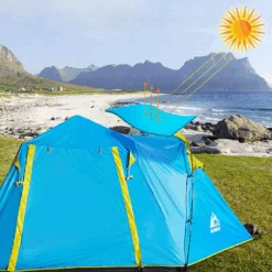 Hewolf Camping Tent 4P 11 Hewolf Camping Tent 4P -Camping Equipment Store 1666 7