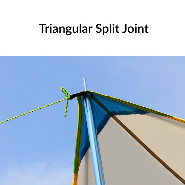 Hewolf 4-8P Outdoor Camping Tarp 6 Hewolf 4-8P Outdoor Camping Tarp - Image 6