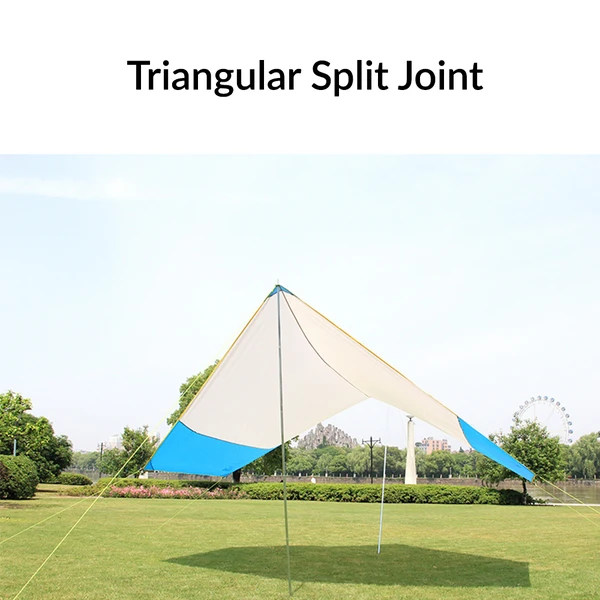 Hewolf 4-8P Outdoor Camping Tarp 5 Hewolf 4-8P Outdoor Camping Tarp - Image 5