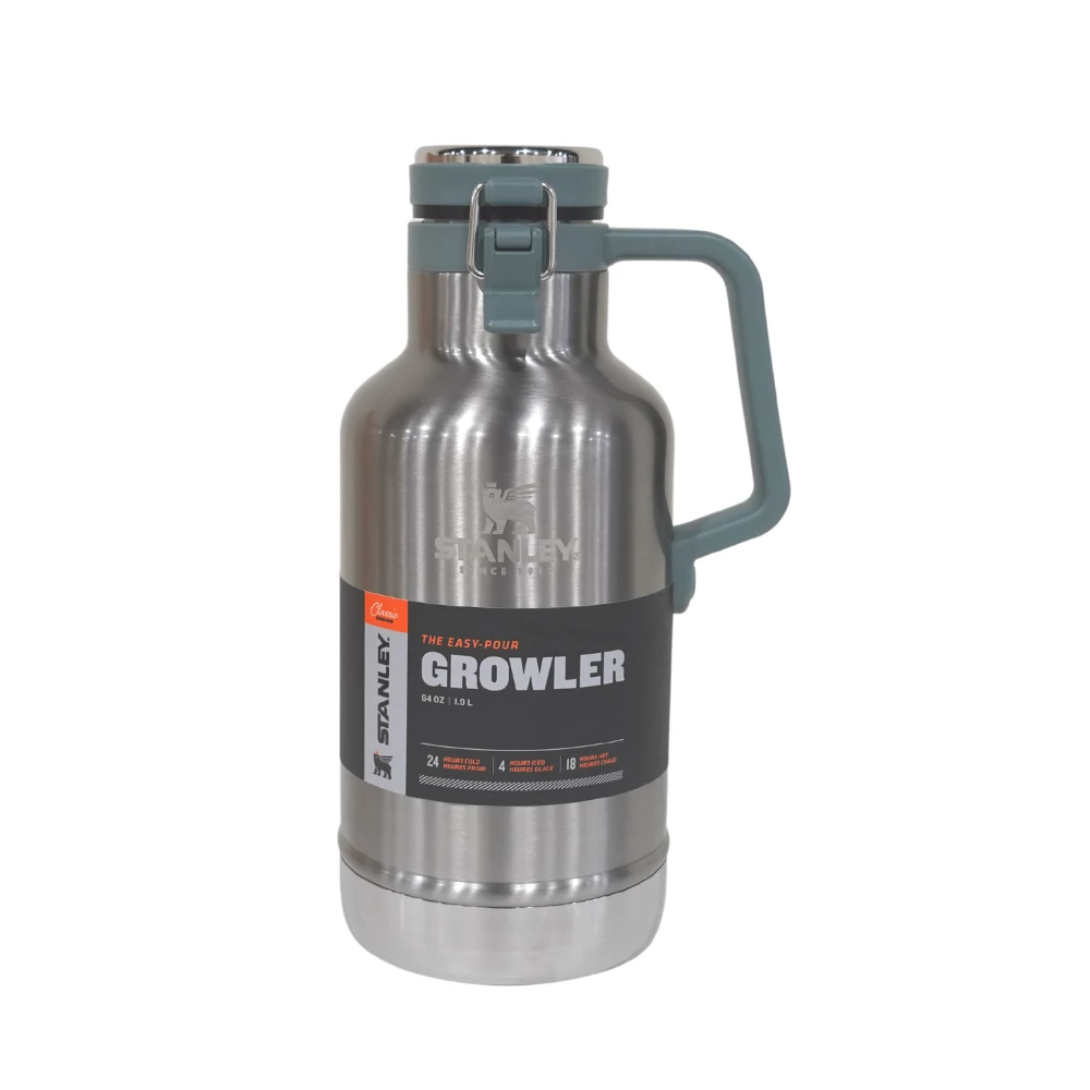 Stanley Classic Vacuum Growler 2QT SS 1 Stanley Classic Vacuum Growler 2QT SS