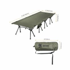 OneTigris Outdoor Foldable Camp Bed - Ranger Green 10 OneTigris Outdoor Foldable Camp Bed - Ranger Green -Camping Equipment Store 1 f5a83ce4 4e93 4bd4 9eff 24c40c4ca940