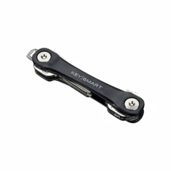 Keysmart Flex Black - Compact Multiple Key Holder Car Key Organizer
