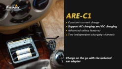 Fenix ARE-C1 18650 Battery Charger -Camping Equipment Store 20131259242231378