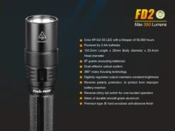 Fenix FD20 LED Flashlight -Camping Equipment Store 201742117524256553
