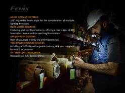 Fenix WT20R XP-G2 S2 Multi-Functional Work LED Flashlight 12 Fenix WT20R XP-G2 S2 Multi-Functional Work LED Flashlight -Camping Equipment Store 20196514055844002