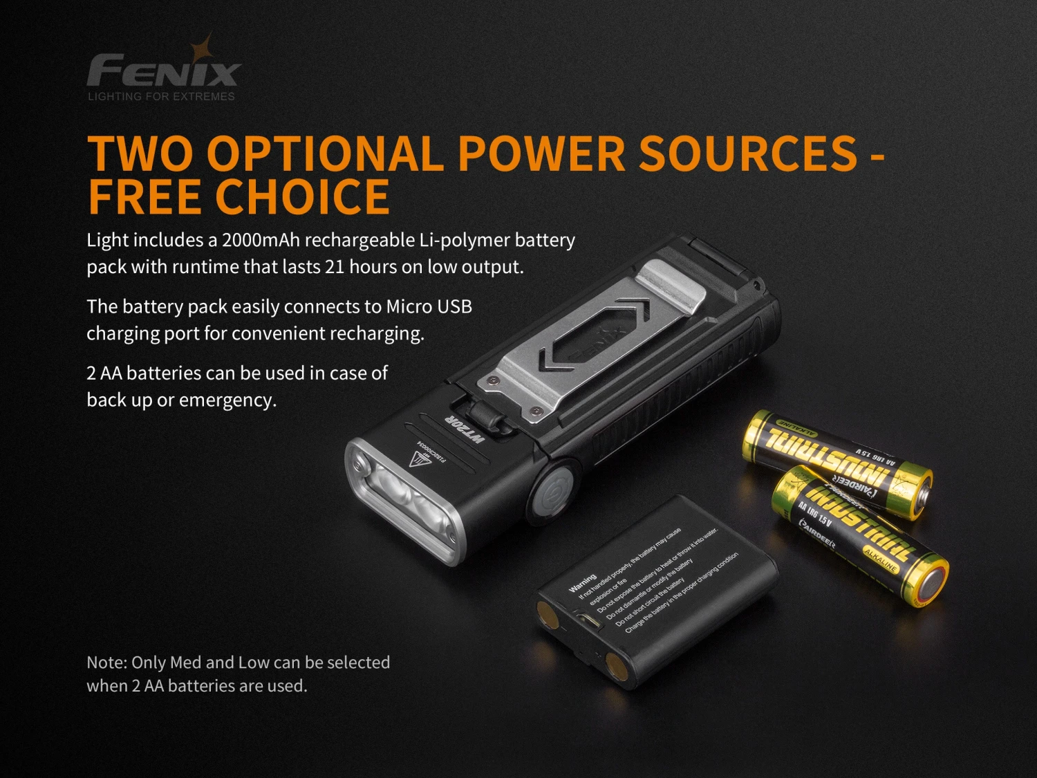 Fenix WT20R XP-G2 S2 Multi-Functional Work LED Flashlight 8 Fenix WT20R XP-G2 S2 Multi-Functional Work LED Flashlight - Image 8
