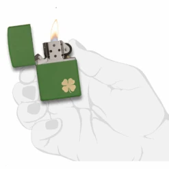 Zippo 228 Shamrock Refillable Windproof Lighter - 21032 -Camping Equipment Store 21032 4
