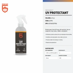 Gear Aid Revivex UV Protectant 4 Fl Oz -Camping Equipment Store 22795 4 600x600 dc513094 7ac1 4eb7 a60a d61f0379e03d