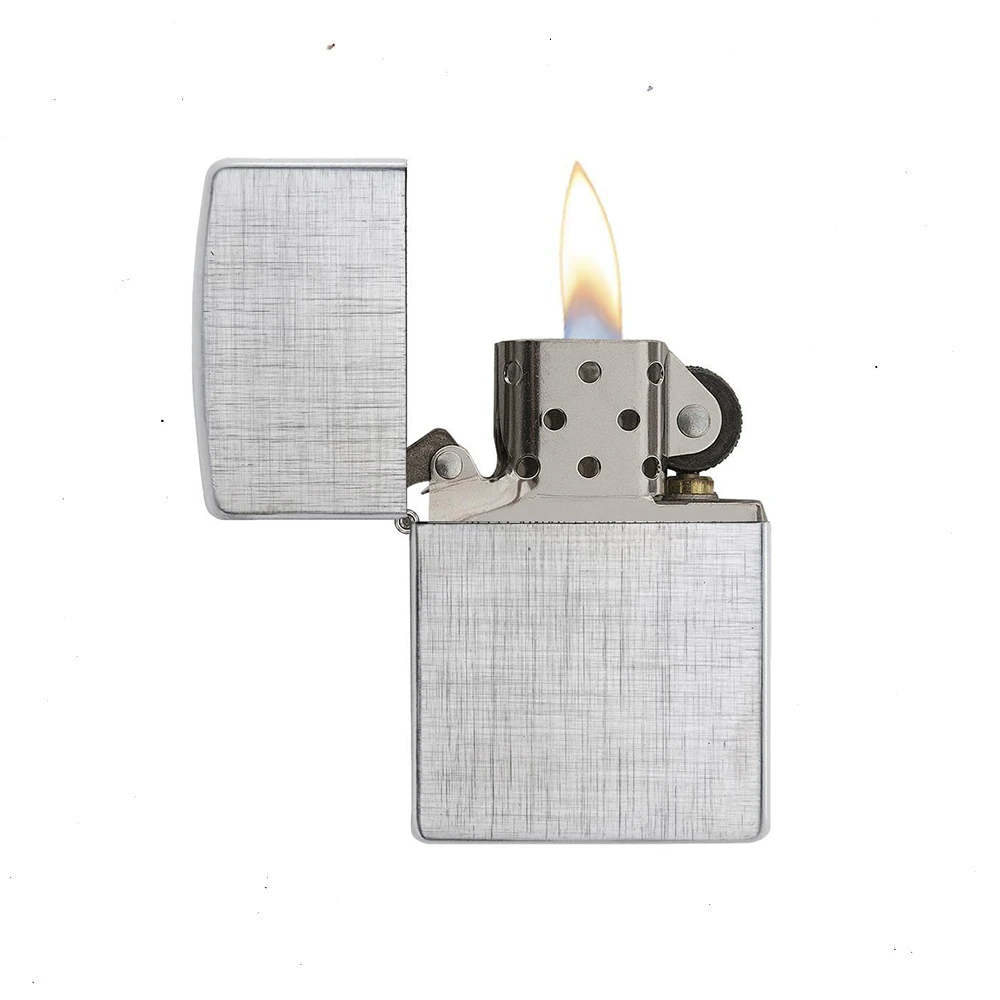 Zippo Linen Weave Refillable Windproof Lighter - 28181 2 Zippo Linen Weave Refillable Windproof Lighter - 28181 - Image 2