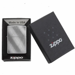 Zippo Diagonal Weave Refillable Windproof Lighter - 28182 -Camping Equipment Store 28182 4