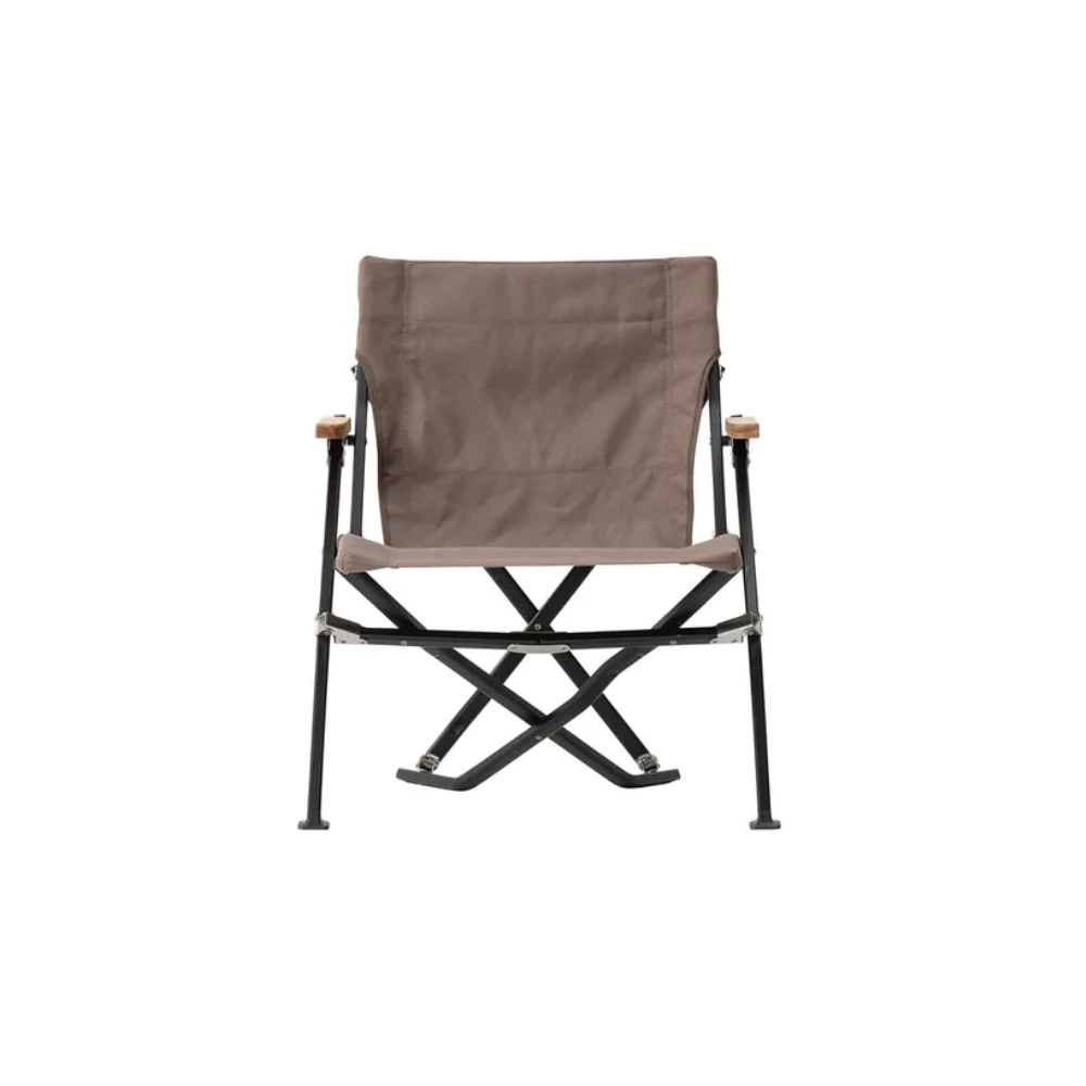 Snow Peak Gray Low Beach Chair Short 2 Snow Peak Gray Low Beach Chair Short - Image 2