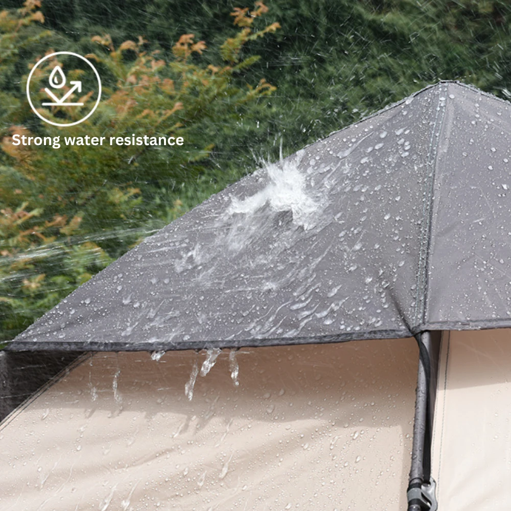 CSTUR Fast Pitch Camping Tent- Black Silver 7 CSTUR Fast Pitch Camping Tent- Black Silver - Image 7