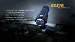 Fenix BC21R USB Rechargable Bicycle Light 880 Lumens -Camping Equipment Store 2 BC21R 84729.1450900823