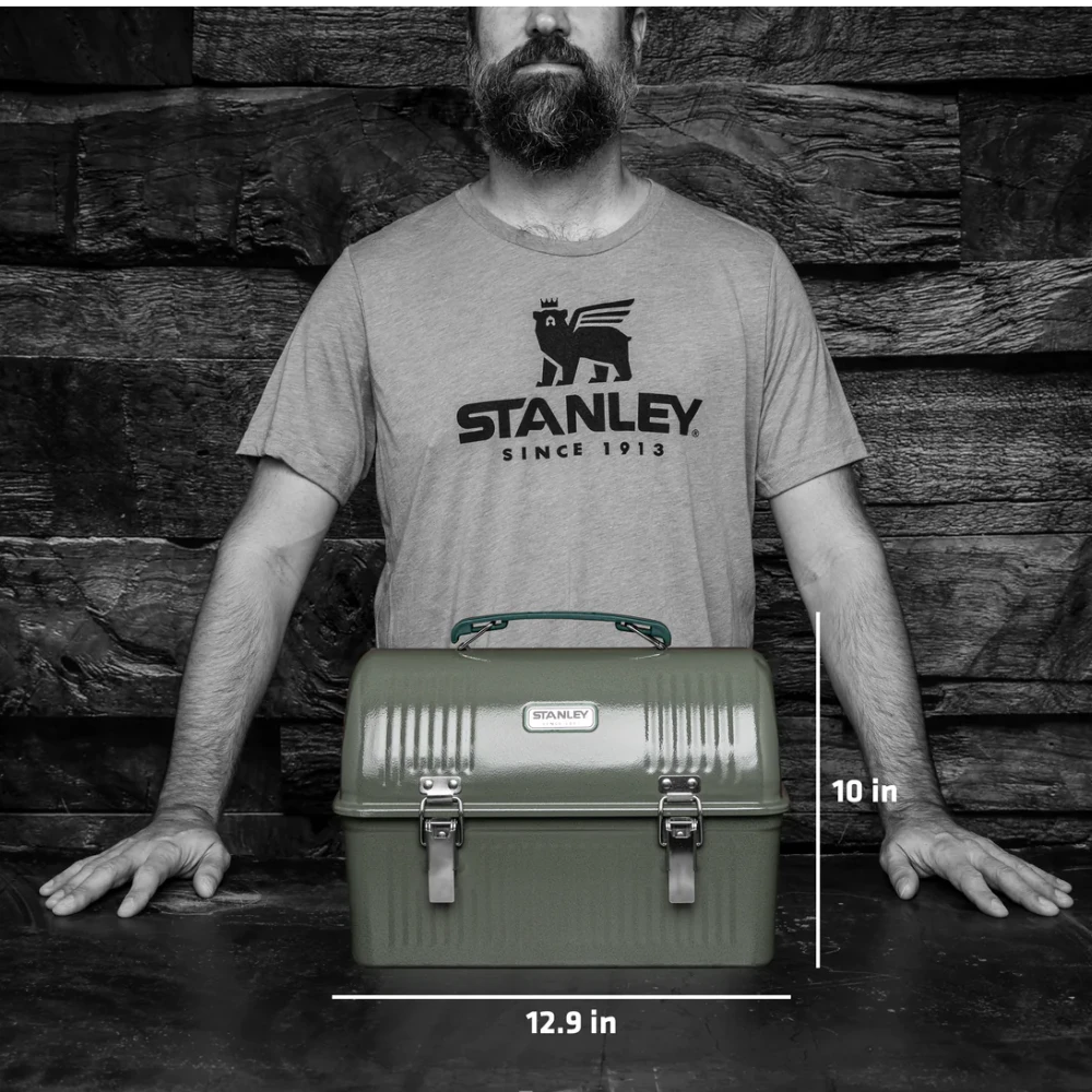 Stanley Classic Lunchbox 10QT Black 6 Stanley Classic Lunchbox 10QT Black - Image 6