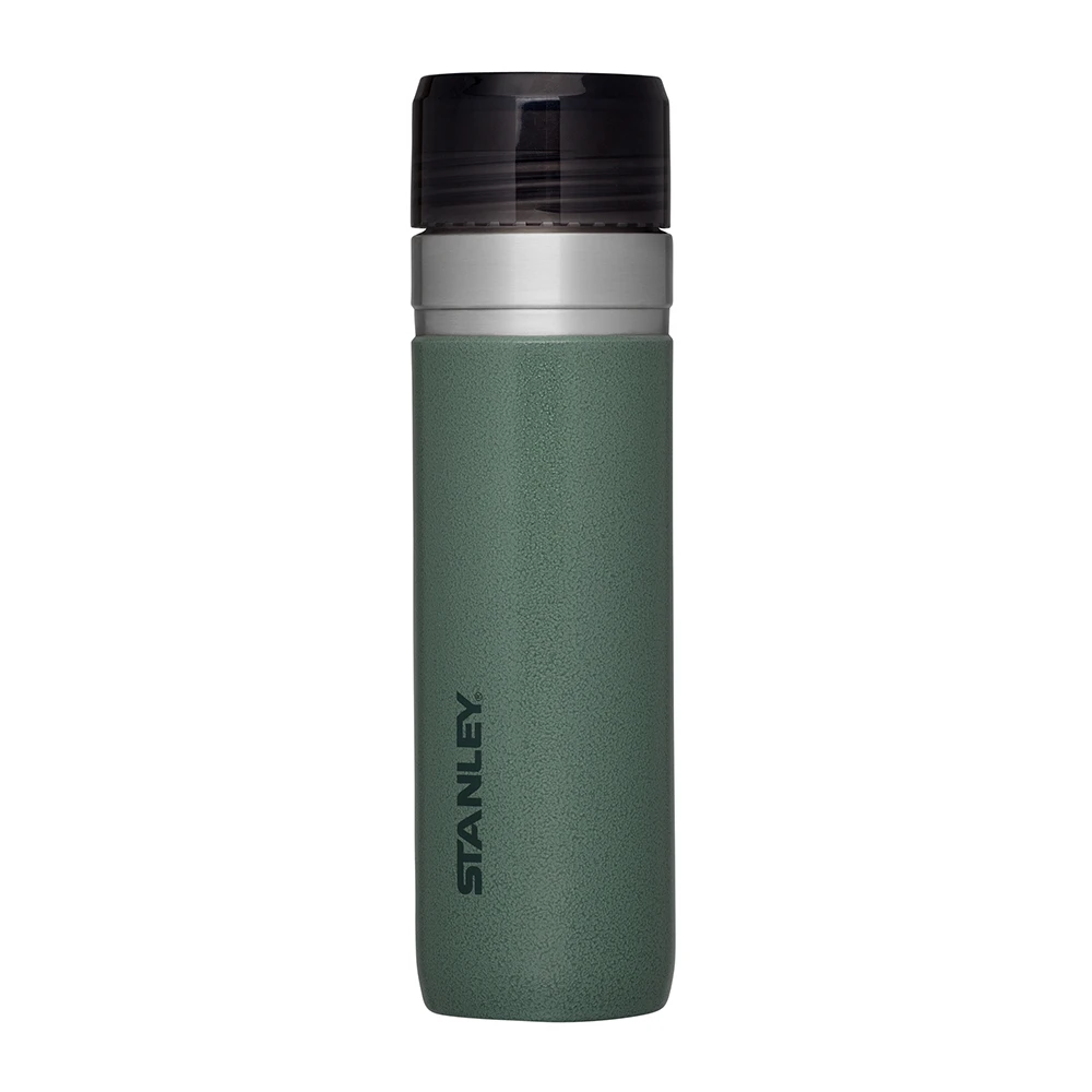 Stanley Go Series Vacuum Bottle With Flow Direct 24oz - Hammertone Green 1 Stanley Go Series Vacuum Bottle With Flow Direct 24oz - Hammertone Green