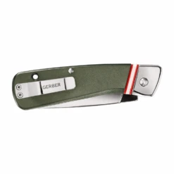 Gerber Straightlace Pocket Clip Knife With Fine Edge Green 10 Gerber Straightlace Pocket Clip Knife With Fine Edge Green -Camping Equipment Store 30 001663 3