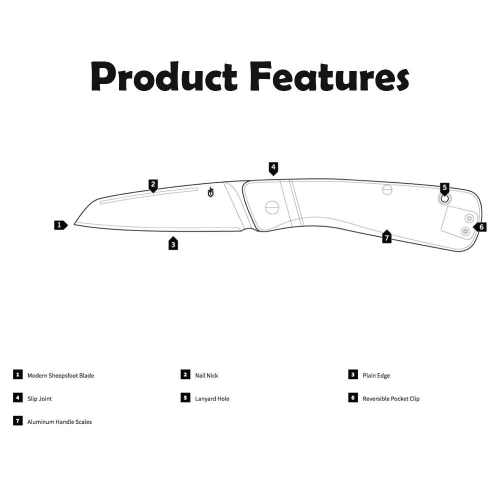 Gerber Straightlace Pocket Clip Knife With Fine Edge Green 8 Gerber Straightlace Pocket Clip Knife With Fine Edge Green - Image 8