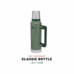 NEW Stanley Classic Vacuum Bottle 1.5QT Hammertone Green 6 NEW Stanley Classic Vacuum Bottle 1.5QT Hammertone Green -Camping Equipment Store 3 95d49efe 3a0a 46d5 915e 417fef4432e9