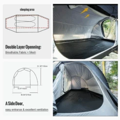 OneTigris Outbreak Retreat Camping Tent - Black 8 OneTigris Outbreak Retreat Camping Tent - Black -Camping Equipment Store 3 e9015a93 4d4d 4621 821a 70933dc76041