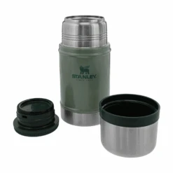 Stanley Classic Lagendary Food Jar 24oz Hammertone Green -Camping Equipment Store 4 79