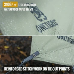 OneTigris FJORD T/C Camping Tarp -Camping Equipment Store 4 301312cb 6274 428b 80dc cc20f8a8020e