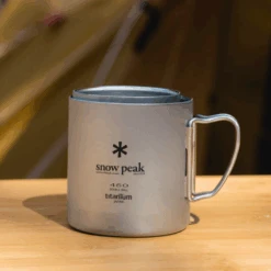 Snow Peak Ti-Double 300 Mug -Camping Equipment Store 4 4110f1f7 d209 450b 9b40 6b7da30fb142