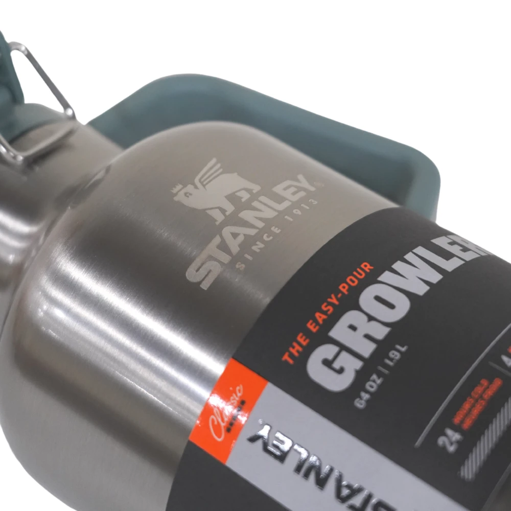 Stanley Classic Vacuum Growler 2QT SS 4 Stanley Classic Vacuum Growler 2QT SS - Image 4