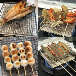 Light My Fire Shimoyama Japanese Style Ceramic BBQ Mesh - Large Size -Camping Equipment Store 4 png