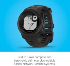 Garmin Instinct GPS Smartwatch - Graphite 21 Garmin Instinct GPS Smartwatch - Graphite -Camping Equipment Store 513PRi9ozCL. AC SL1008