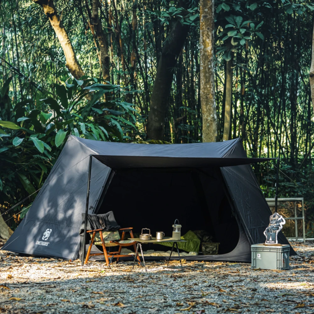 OneTigris Solo Homestead Camping Tent - Black 5 OneTigris Solo Homestead Camping Tent - Black - Image 5