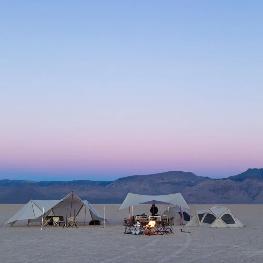 Snow Peak HD Tarp Hexa Evo Pro Ivory 6 Snow Peak HD Tarp Hexa Evo Pro Ivory - Image 6