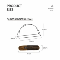 Thous Winds Scorpio Inner Tent -Camping Equipment Store 5 b6b89b08 c232 45b1 9037 e4e419d6c2ee