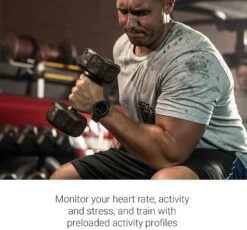 Garmin Instinct GPS Smartwatch - Graphite 22 Garmin Instinct GPS Smartwatch - Graphite -Camping Equipment Store 61 hrpo V L. AC SL1008