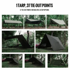 OneTigris FJORD T/C Camping Tarp -Camping Equipment Store 6 5c550751 ade8 4cf7 9f6a 873d1ae94438
