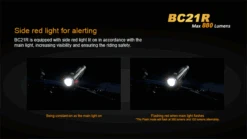 Fenix BC21R USB Rechargable Bicycle Light 880 Lumens -Camping Equipment Store 6 BC21R 68219.1450900823