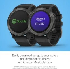 Garmin Fenix 6 GPS Watch - Sapphire Grey -Camping Equipment Store 71qlLJbpeeL. AC SL1500