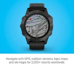 Garmin Fenix 6 GPS Watch - Sapphire Grey -Camping Equipment Store 71ygONG8A3L. AC SL1500