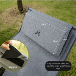 KZM Schwyz High Lightweight Chair Black -Camping Equipment Store 7 b3efb08b e4dc 49e4 bb1e e225a045f1c5