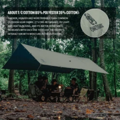 OneTigris FJORD T/C Camping Tarp -Camping Equipment Store 7 c668fcad 089b 4c14 b9f4 65c6e1bb6bf8