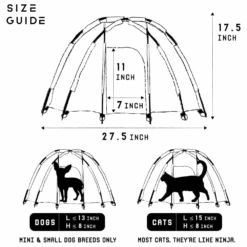 Cyberpaw Astrodome Pet Tent -Camping Equipment Store 8 3cc27574 7d6b 4d19 abf2 e0692fc800a6