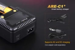 Fenix ARE-C1+ Smart Battery Charger -Camping Equipment Store ARE C1plus battery charger ac dc