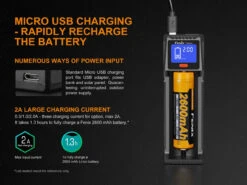 Fenix ARE-D1 Micro USB Single Channel Smart Charger -Camping Equipment Store ARE D1 E 04 70831.1559142238